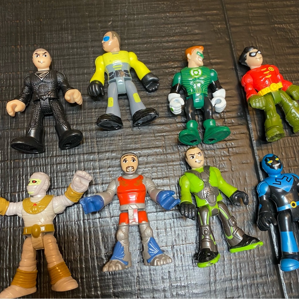 Imaginext Fisher Price DC Comic Marvel Mixed Lot Figures 38 Piece - Picture 11 of 12
